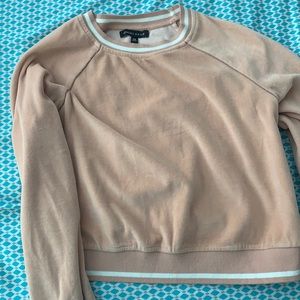 Kendall and Kyle crop top sweatshirt